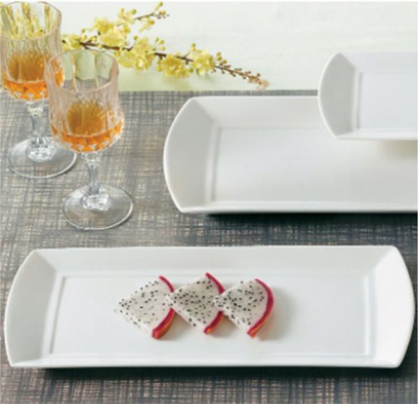 Nova Style Rectangular Plate 38 cm