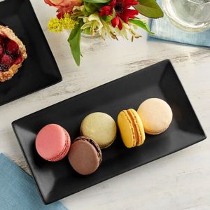 Nova Style Rectangular Platter 37X20 cm Matt Black