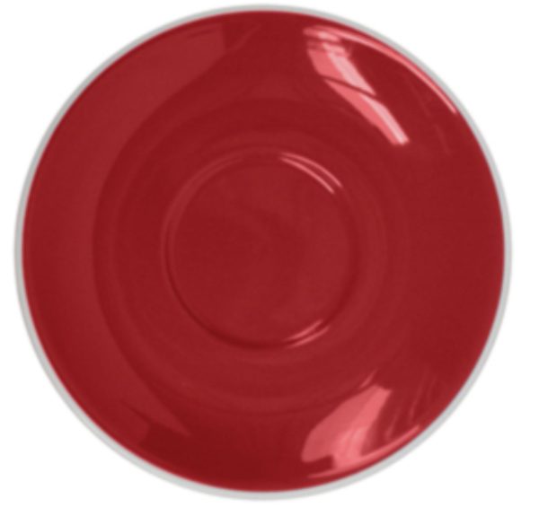 Nova Style Red Saucer 14 cm – For 160 ml Cup