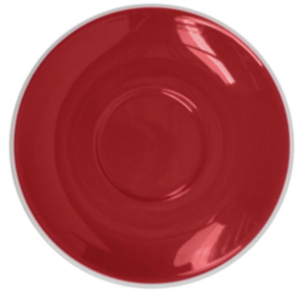 Nova Style Red Saucer 15 cm – For 300 ml Cup