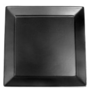 Nova Style Square Plate 20 cm Matt Black