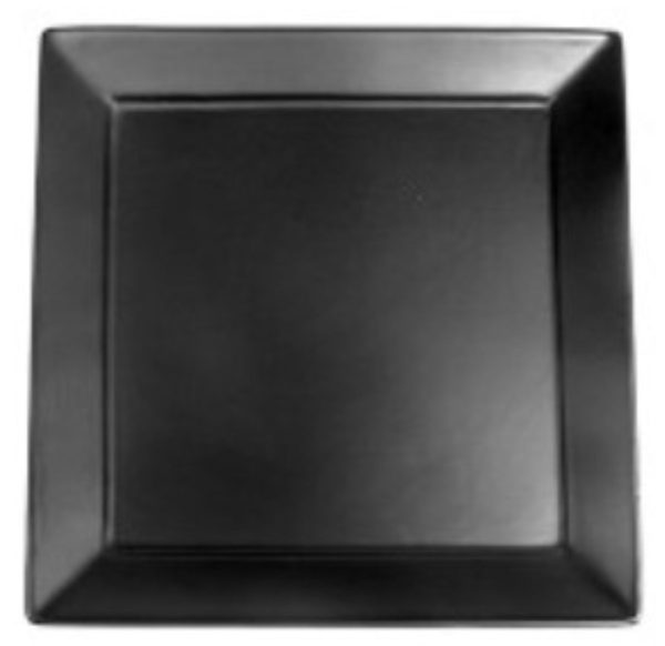 Nova Style Square Plate 26 cm Matt Black