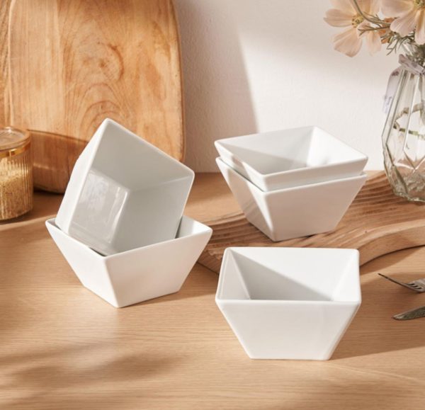 Nova Style Square Trumpet Bowl 23 cm