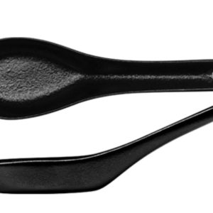 Nova Urban Texture Black Chinese Spoon 13cm