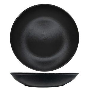Nova Urban Texture Black Coupe Bowl 26 cm