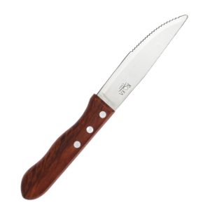 Nova Wood Handle Jumbo Steak Knife