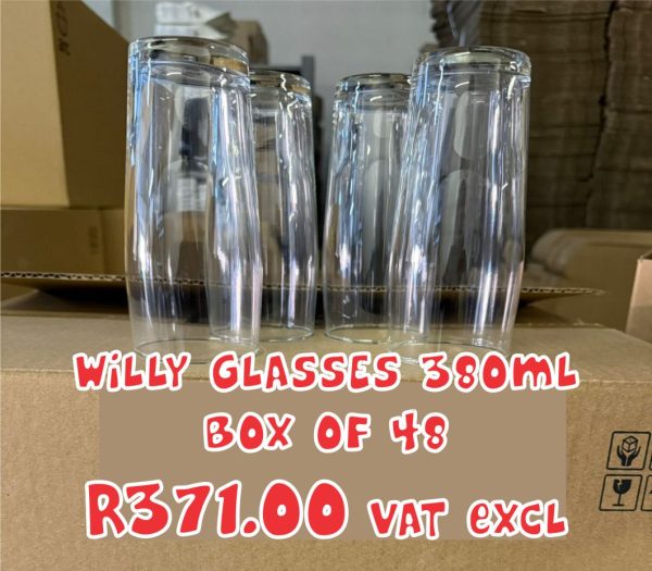 WILLY  GLASSES 380ml