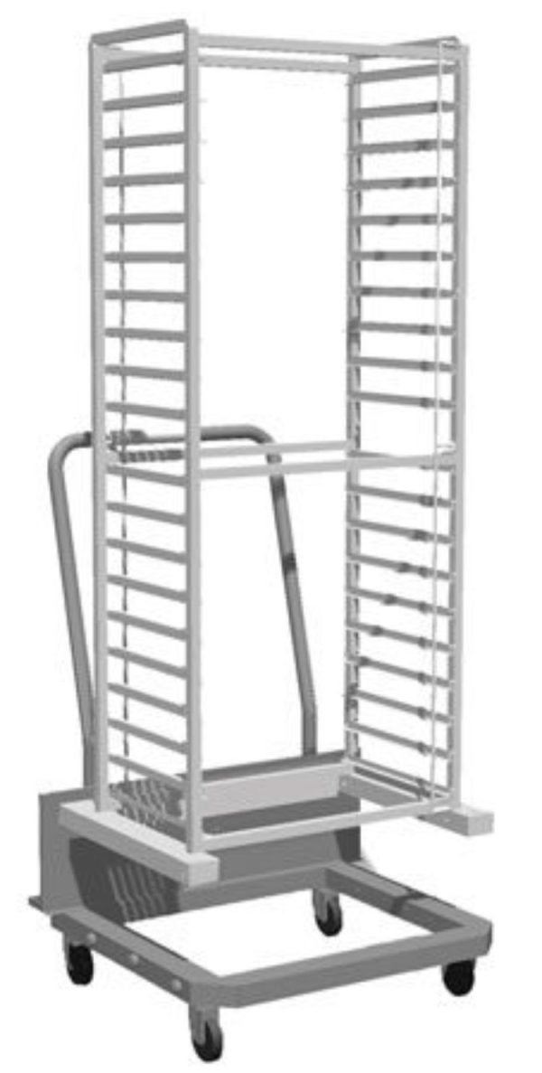 16 Pan Roll In Trolley (600 X 400 Only)