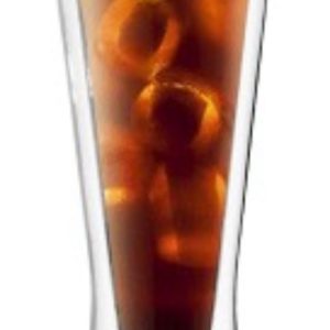 2Pc Double Wall Drinking Glass 250 ml