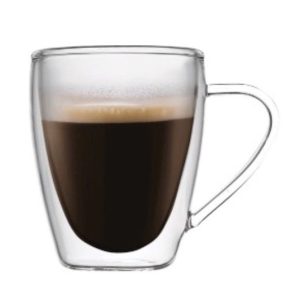 2Pc Double Wall Mug 250 ml