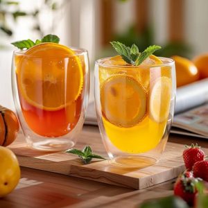 2Pc Double Wall Tumbler 300 ml