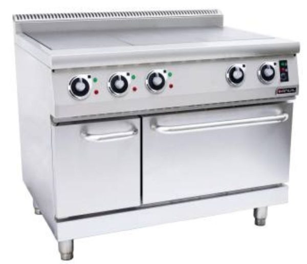 Anvil 3 Plate Stove With Oven – Electric