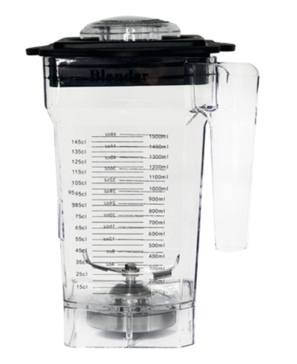 Blender Jug Square 1.5L (Incl. Lid) F1 - F2 - F3