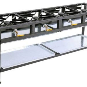 Boiling Table Gas – Commercial – 4 Burner Straight