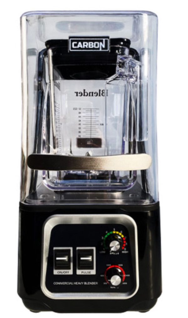 Carbon Blender F3 Black With Sound Cover & 1.5L Jug