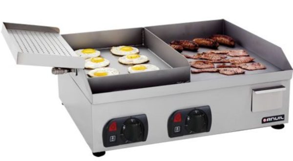 Flat Top Grill Anvil – Egg & Bacon – 600mm – Elec