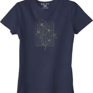 End Of Range – Endless Summer Womens T-Shirt Gold Flower