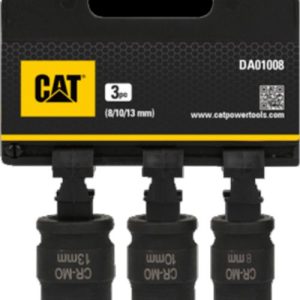 3-8” Drive Impact Socket Kit- 3pcs