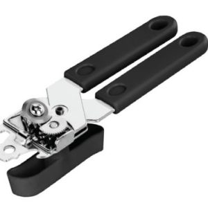 Can Opener Black Handle Stainless Steel