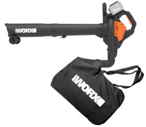 Cordless Brushless Leaf Blower & Vacuum With Collection Bag 40V