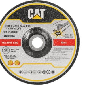 DA10014 Abrasive Depressed Thick Metal Cutting Disc