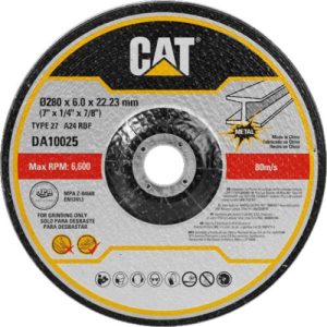 DA10025 Abrasive Depressed Metal Grinding Wheel