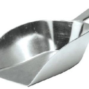 Ice Scoop Round Aluminium 400mm
