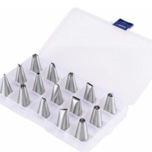 Nozzel Set 16pc Stainless Steel