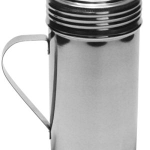 Salt Shaker with handle, Stainless Steel 475 ml